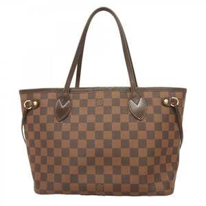 LOUIS VUITTON Brown Damier Neverfull PM Tote Bag